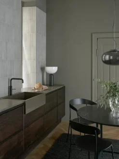 New Works Spiseborde<Florence spisebord Ø120, black marquina fra