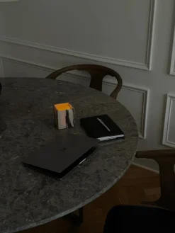 New Works Spiseborde<Florence spisebord Ø145, white viola fra