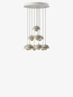&Tradition Spots|Lysekroner<Flowerpot Chandelier VP10, 10 pendants fra