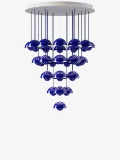 &Tradition Spots|Lysekroner<Flowerpot Chandelier VP10, 31 pendants fra