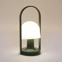 Marset Portable Lamper|Spots<Follow Me grøn bordlampe fra