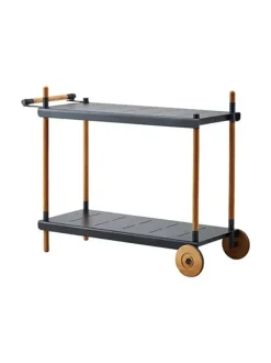 Cane-line Rulleborde/Barvogn<Frame Serveringsvogn fra