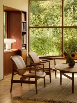 House of Finn Juhl Lænestole<France Chair, eg olie af Finn Juhl