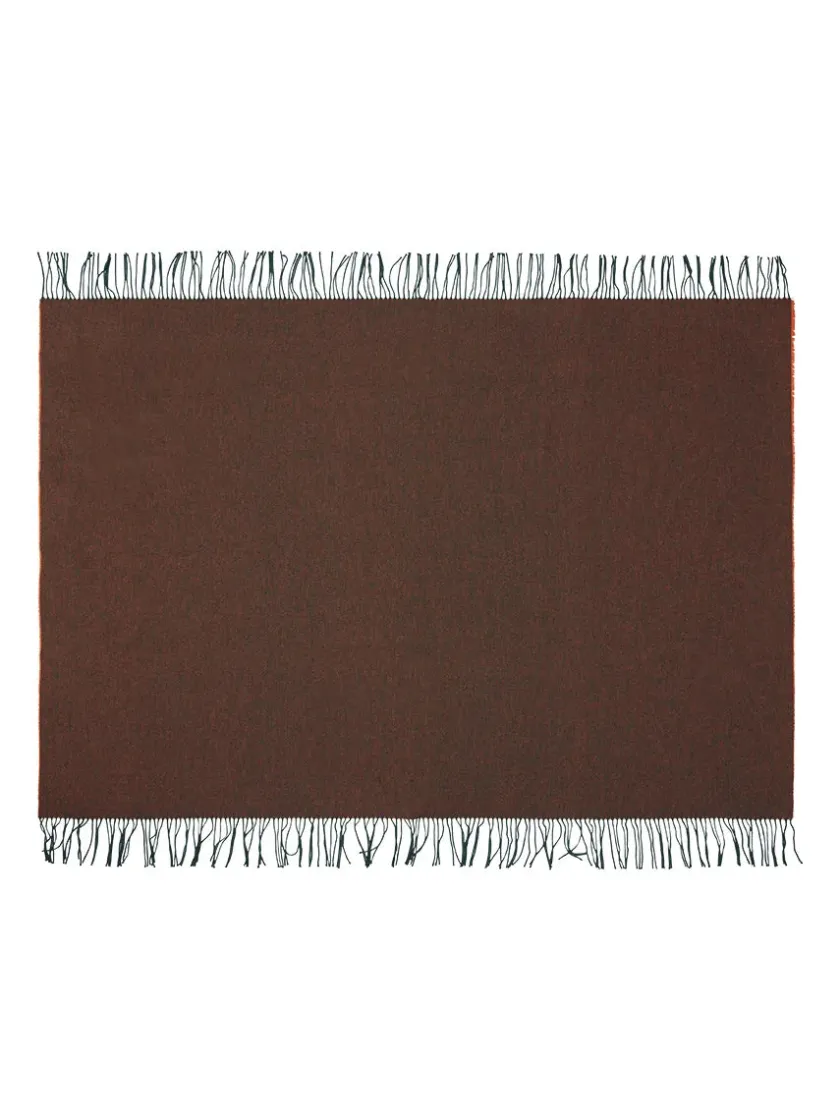 Silkeborg Uldspinderi Puder Og Plaider<Franja Plaid, pink/brown fra