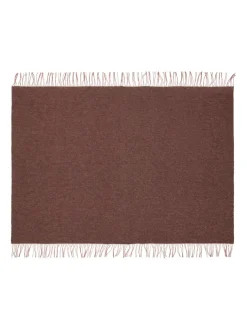 Silkeborg Uldspinderi Puder Og Plaider<Franja Plaid, pink/brown fra