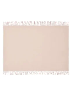 Silkeborg Uldspinderi Puder Og Plaider<Franja Plaid, pink/brown fra