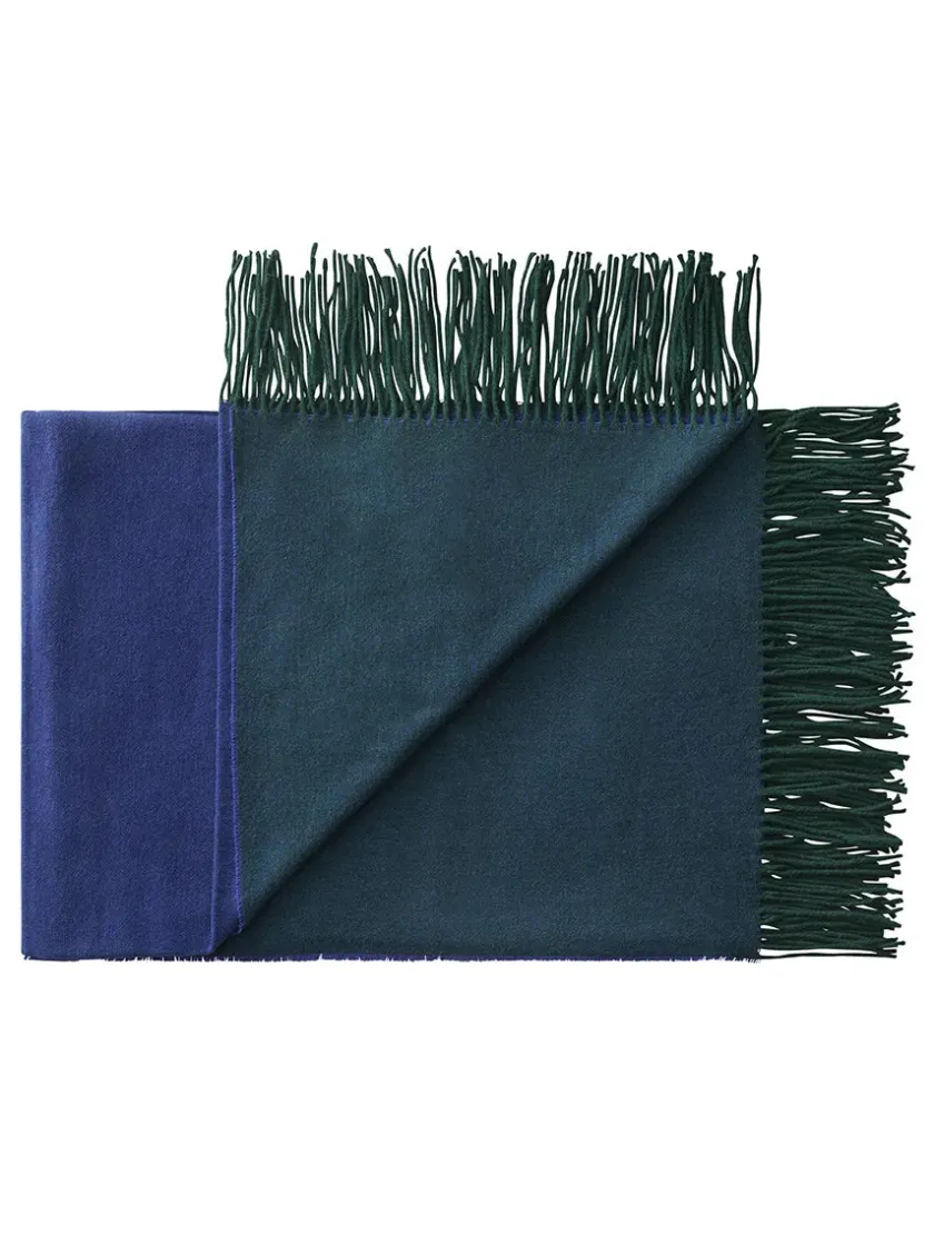 Silkeborg Uldspinderi Puder Og Plaider<Franja Plaid, pink/brown fra