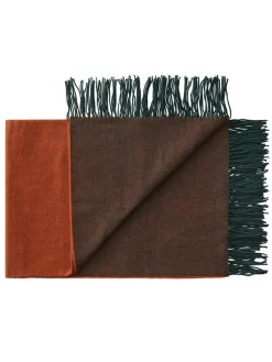 Silkeborg Uldspinderi Puder Og Plaider<Franja Plaid, pink/white fra