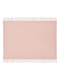 Silkeborg Uldspinderi Puder Og Plaider<Franja Plaid, pink/yellow fra