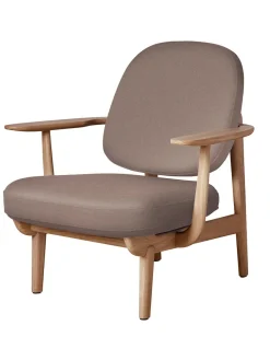 Fritz Hansen Loungestole|Lænestole<Fred Lænestol, olieret eg fra