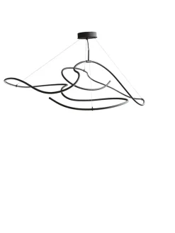 101 Copenhagen Spots|Lysekroner<Ghost Chandelier, Big, Burned Black fra