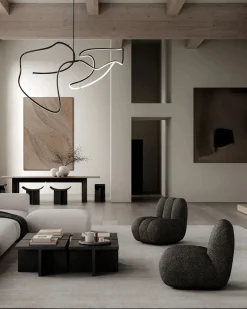 101 Copenhagen Spots|Lysekroner<Ghost Chandelier, Big, Burned Black fra