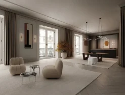 101 Copenhagen Lysekroner|Spots<Ghost Chandelier, Mini, Burned Black fra