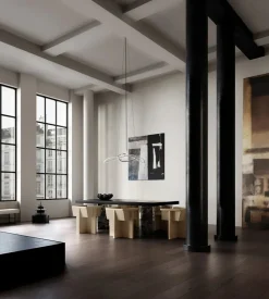 101 Copenhagen Lysekroner|Spots<Ghost Chandelier, Mini, Chrome fra