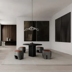 101 Copenhagen Lysekroner|Spots<Ghost Chandelier, Mini, Chrome fra