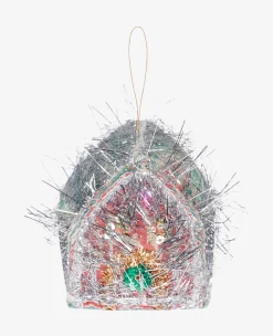 Sissel Edelbo Juletræspynt<Gingerbread Kantha House Ornament fra