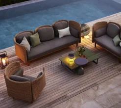 Cane-line Udendørs Loungemøbler|Haveborde<Glaze Sofabord fra