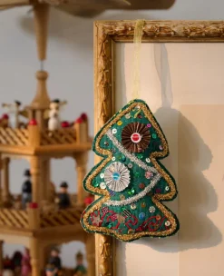 Sissel Edelbo Juletræspynt<Glitter Tree Ornament - Juletræ fra