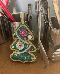 Sissel Edelbo Juletræspynt<Glitter Tree Ornament - Juletræ fra