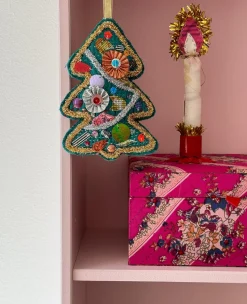 Sissel Edelbo Juletræspynt<Glitter Tree Ornament - Juletræ fra