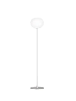 Flos Gulvlamper|Spots<Glo-Ball F, Silver Gulvlampe fra