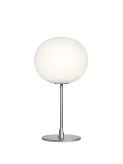 Flos Spots<Glo-Ball T1, Silver bordlampe fra