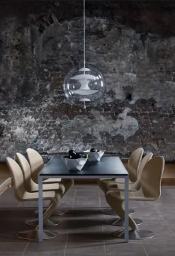 Verpan Pendler|Spots<Globe, Glass pendel Ø40 af Verner Panton