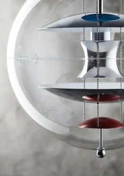 Verpan Spots|Pendler<Globe pendel Ø40 af Verner Panton