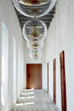 Verpan Spots|Pendler<Globe pendel Ø40 af Verner Panton