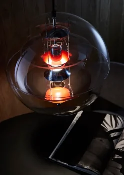 Verpan Spots|Pendler<Globe pendel Ø40 af Verner Panton