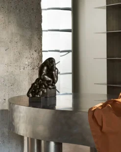 Royal Copenhagen Gaver Til Ham|Figurer<Gorilla figur grafit 20,5 cm fra