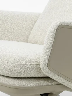 Vitra Fodskamler|Lænestole<Grand Relax Lænestol inkl. Fodskammel, grey/beige fra
