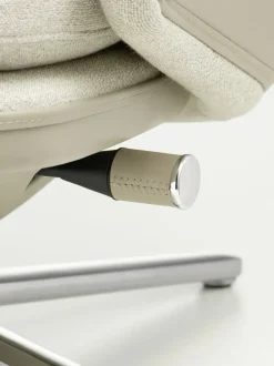 Vitra Fodskamler|Lænestole<Grand Relax Lænestol inkl. Fodskammel, grey/beige fra