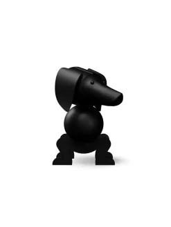 Kay Bojesen Gaver Til Ham|Figurer<Gravhund mørkbejdset, mellem af