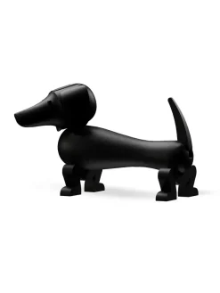 Kay Bojesen Gaver Til Ham|Figurer<Gravhund mørkbejdset, mellem af