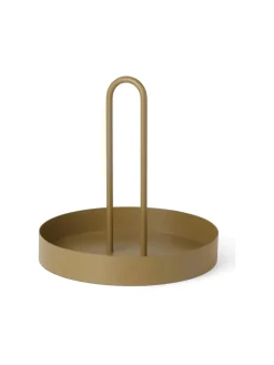 Ferm Living Bakker<Grib Tray, Olive fra