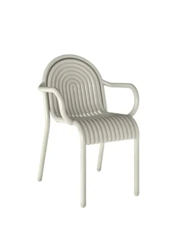 Tom Dixon Havestole<Groove Arm Chair fra
