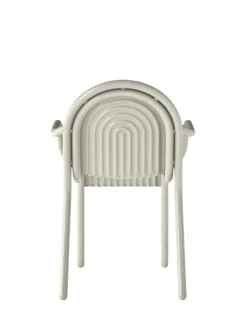 Tom Dixon Havestole<Groove Arm Chair fra