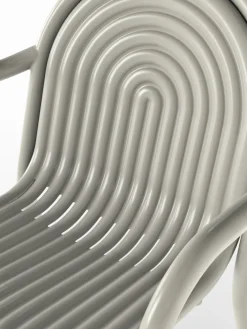 Tom Dixon Havestole<Groove Arm Chair fra