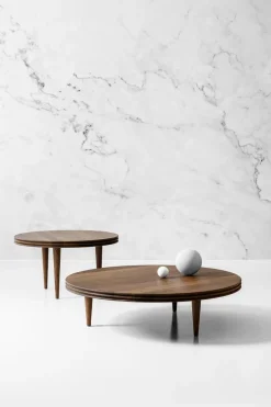 DK3 Sofaborde<Groove Coffee Table Ø80 fra