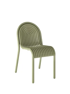 Tom Dixon Havestole<Groove Side Chair fra