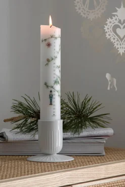 Kähler Kalenderlys & Julelysestager|Lysestager<Hammershøi Bloklysestage Ø5 cm fra