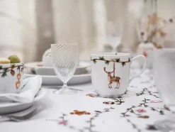 Kähler Juleborddækning|Køkkentekstiler<Hammershøi Christmas Dug fra