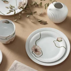 Kähler Gaver Til Hende|Service<Hammershøi Poppy Tallerken Ø19 cm fra