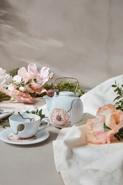 Kähler Gaver Til Hende|Service<Hammershøi Poppy Tekop m. underkop fra
