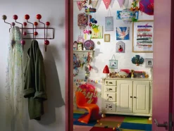 Vitra Knagerækker|Entrémøbler<Hang It All, Black Edition, Valnød fra