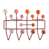 Vitra Knagerækker|Entrémøbler<Hang It All, Rød fra