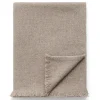 Aiayu Puder Og Plaider<Haya Wool Throw, pure soil fra