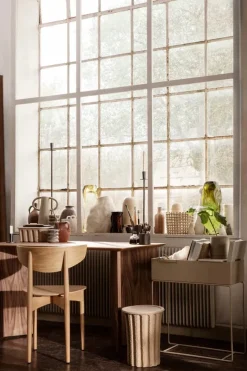 Ferm Living Spisebordsstole<Herman Stol, træstel fra