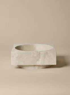 Ferm Living Gaver Til Hende<Hew high centrepiece, travertin fra